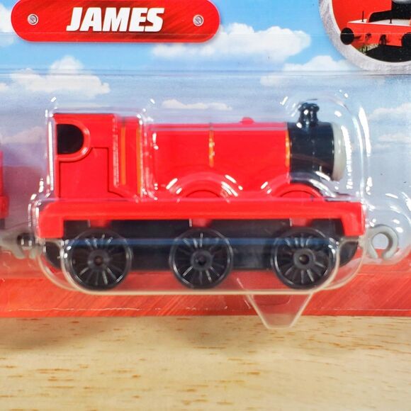 Thomas & Friends Track Master Push Along James 2019 Metal Engine Collectible New - Picture 7 of 8